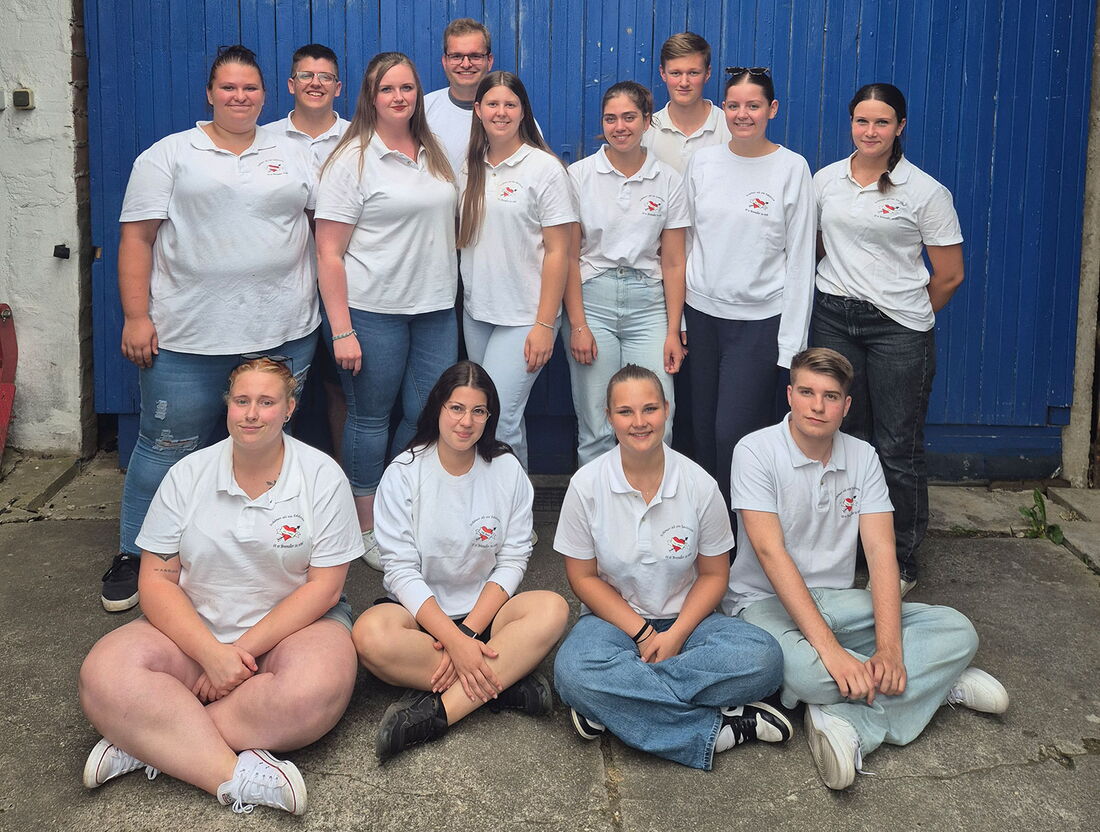 Gruppenfoto Aktive Kerbeborsch 2025